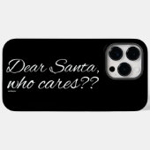 HERR SANTA, WER HAT KEINE? Case-Mate iPhone HÜLLE (Rückseite (Horizontal))