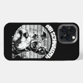 Herr Schnauzer iPhone Hülle (Rückseite (Horizontal))