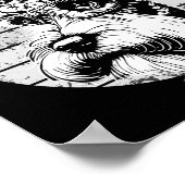 Herr Schnauzer Poster (Ecke)