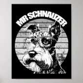 Herr Schnauzer Poster (Vorne)