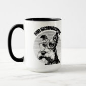 Herr Schnauzer Tasse (Links)