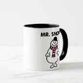 Herr Schnee | Klassische Pose Tasse (VorderseiteRechts)
