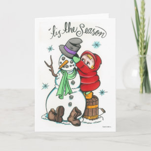 Herr Schneemann Karte