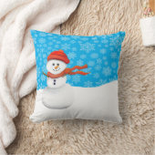 Herr Schneemann Kissen (Decke)
