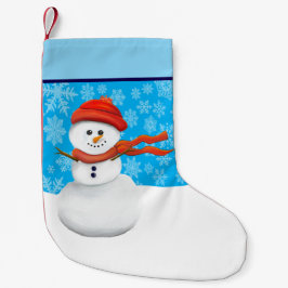 Herr Schneemann Kleiner Weihnachtsstrumpf