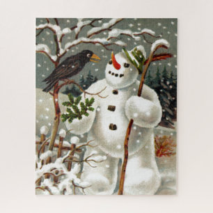 Herr Schneemann und Herr Krähe Puzzle