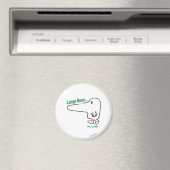 Herr Schnüffler | Große Nase Magnet (In Situ (Geschirrspüler))