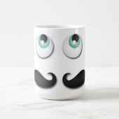 Herr Schnurrbart Kaffeetasse (Mittel)