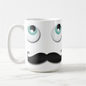 Herr Schnurrbart Kaffeetasse (Links)
