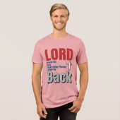 Herr schütze mich Christlicher Glaube Shirt Design (Vorderseite voll)