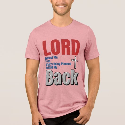 Herr schütze mich Christlicher Glaube Shirt Design (Vorderseite)