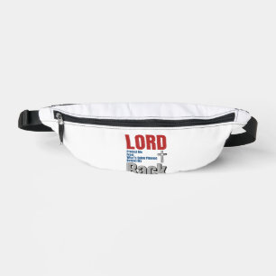 Herr schütze mich Christlicher Glaube Shirt Design Bauchtasche
