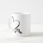 Herr Schwarzherz-Tasse Kaffeetasse (Vorderseite Links)