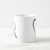 Herr Schwarzherz-Tasse Kaffeetasse (Mittel)