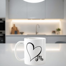 Herr Schwarzherz-Tasse