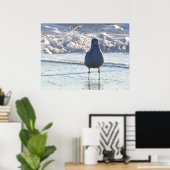 Herr Seagull Poster (Heimbüro)