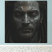 Herr Shiva Leinwanddruck (Insitu (Holzboden))