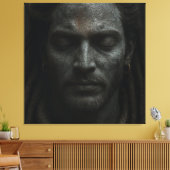 Herr Shiva Leinwanddruck (Insitu (Wohnzimmer))