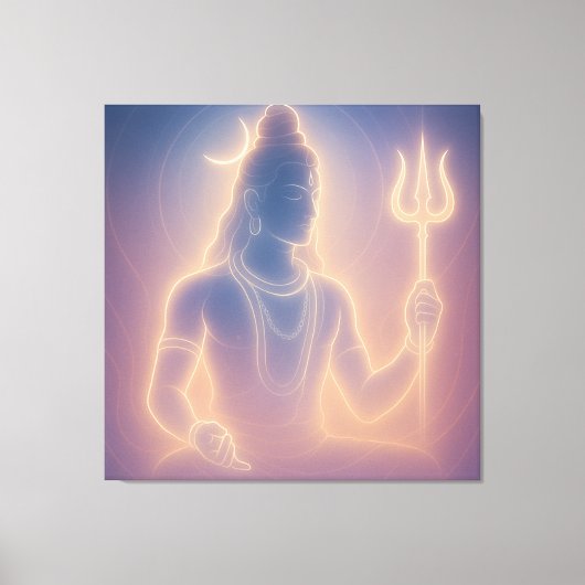 Herr Shiva Leinwanddruck (Vorderseite)