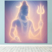 Herr Shiva Leinwanddruck (Insitu (Holzboden))