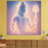 Herr Shiva Leinwanddruck (Insitu (Wohnzimmer))