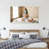 Herr Shiva Leinwanddruck (Insitu (Schlafzimmer))