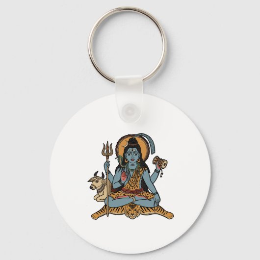 Herr Shiva Schlüsselanhänger (Vorderseite)