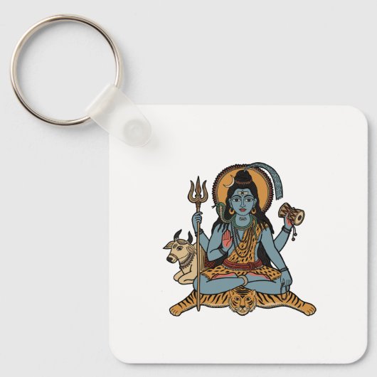 Herr Shiva Schlüsselanhänger (Vorderseite)
