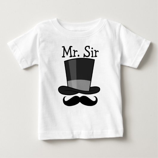Herr Sir Baby T-shirt (Vorderseite)