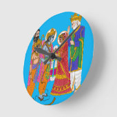 Herr Sita Ram Wanduhr (Winkel)