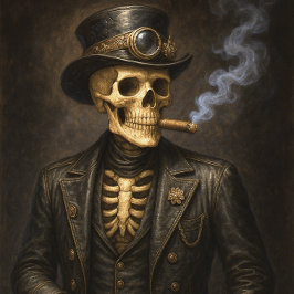 Herr Skelly Seidenpapier