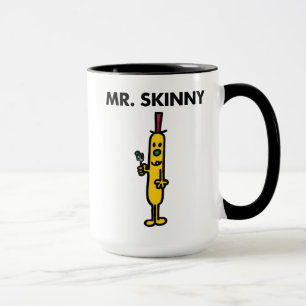 Herr Skinny Erbse & Gabel Tasse