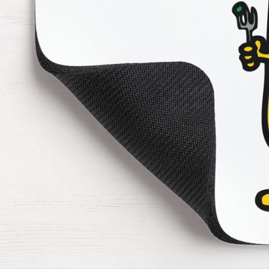 Herr Skinny | Pea & Fork Mousepad (Ecke)