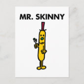 Herr Skinny | Pea & Fork Postkarte (Vorderseite)