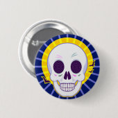 Herr Skull Button (Vorne & Hinten)