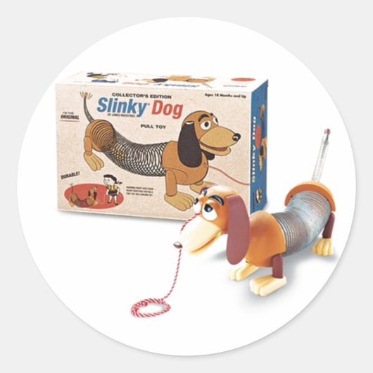 Herr Slinky Stickers (Vorderseite)