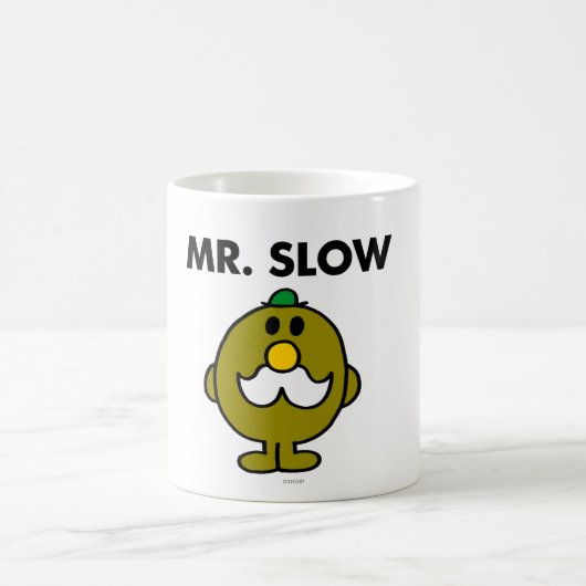 Herr Slow | Klassische Pose Kaffeetasse (Mittel)