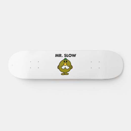 Herr Slow | Klassische Pose Skateboard (Horizontal)