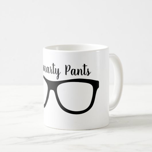 Herr Smarty Pants - Kaffeetasse (VorderseiteRechts)