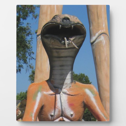 Herr Snake AKA Cobra Leiter ... Buddhist Hell Fotoplatte (Vorderseite)