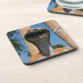 Herr Snake AKA Cobra Leiter ... Buddhist Hell Getränkeuntersetzer (Linke Seite)