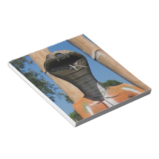 Herr Snake AKA Cobra Leiter ... Buddhist Hell Notizblock (angewinkelt)