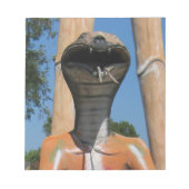 Herr Snake AKA Cobra Leiter ... Buddhist Hell Notizblock (Vorderseite)