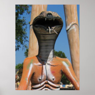 Herr Snake AKA Cobra Leiter ... Buddhist Hell Poster