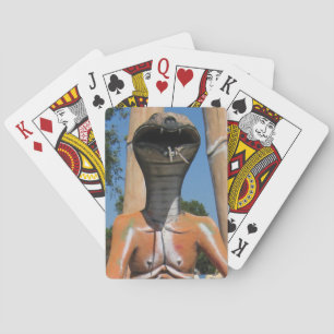 Herr Snake AKA Cobra Leiter ... Buddhist Hell Spielkarten