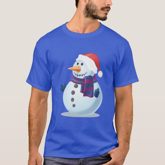 Herr Snowman T-Shirt (Vorderseite)