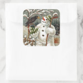 Herr Snowman und Herr Crow Stickers (Tasche)