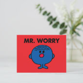 Herr Sorge Klassiker Postkarte (Stehend Vorderseite)