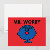 Herr Sorge Klassiker Postkarte (Vorne/Hinten)