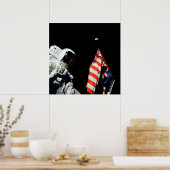 Herr Space Man Poster (Küche)